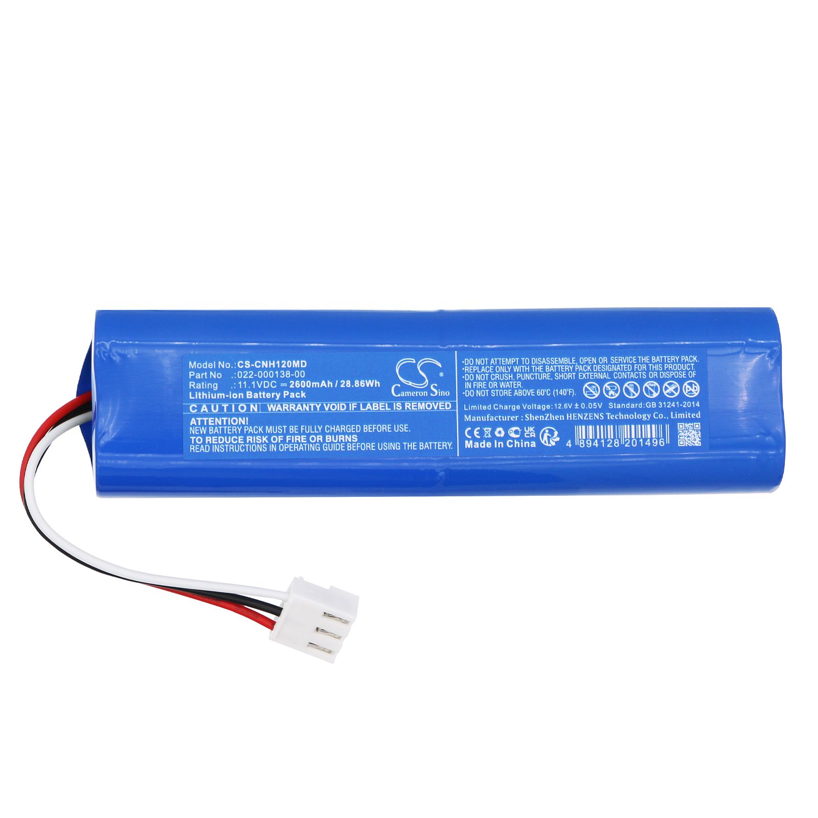 Comen 022-000138-00 Battery Replacement