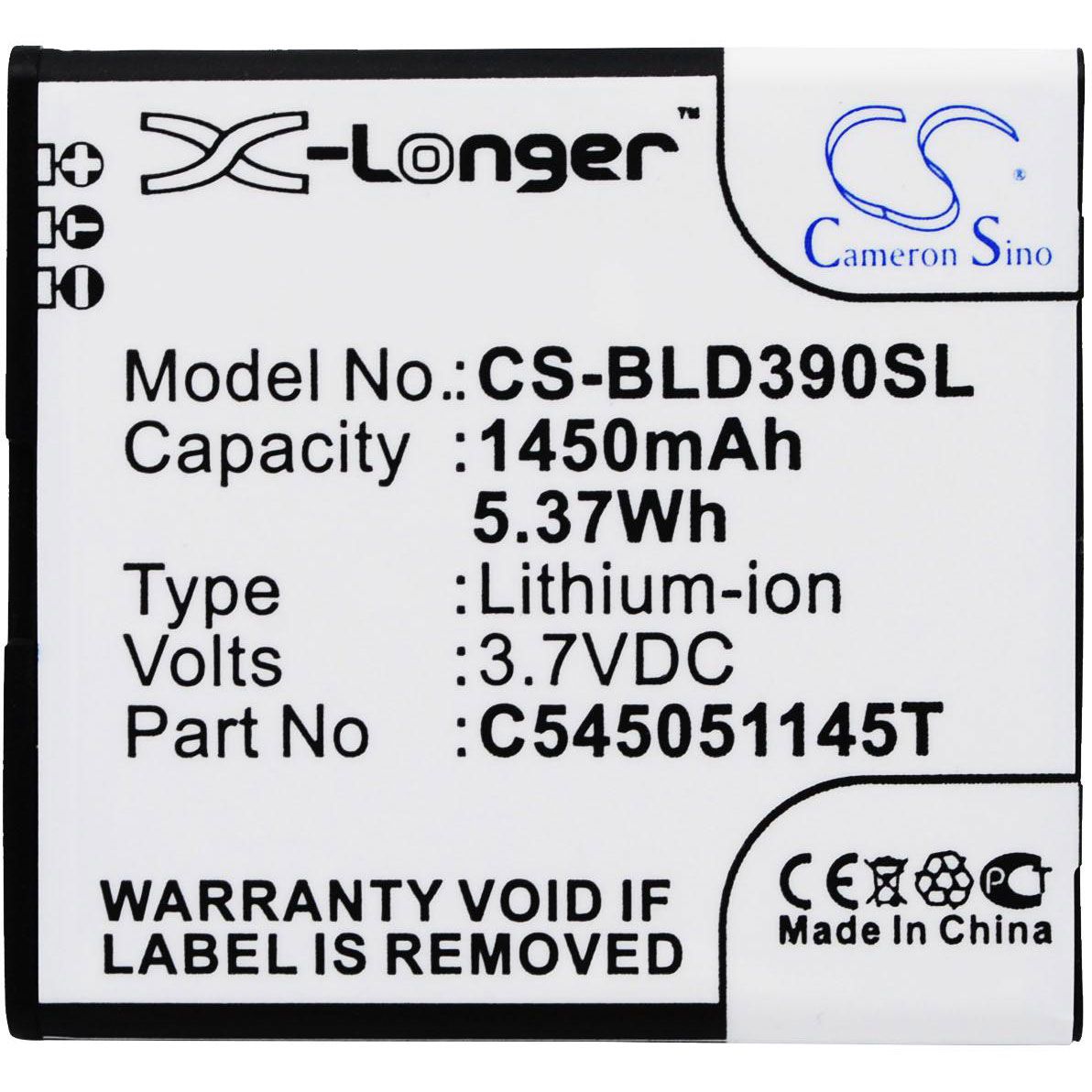 BLU D352L Battery Replacement