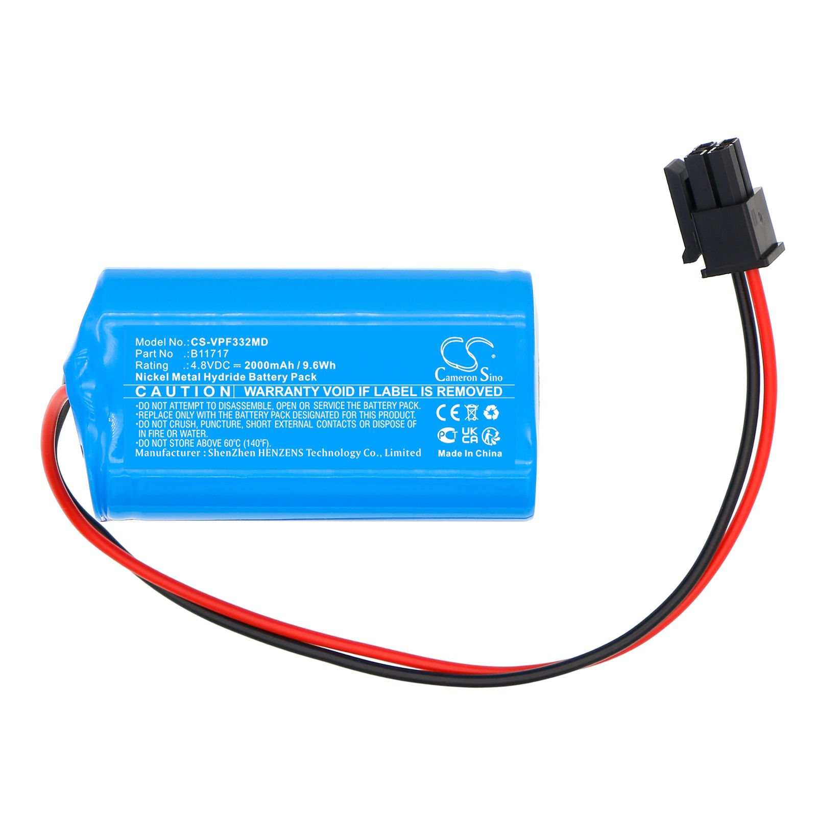 Vapotherm B11717 Battery Replacement