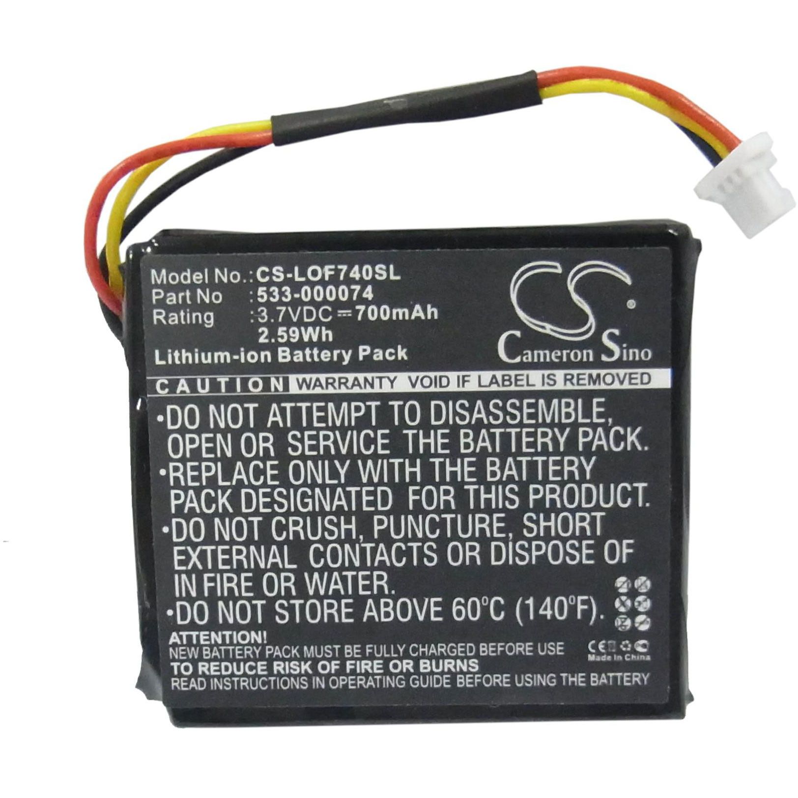 Logitech 533-000074 Battery Replacement