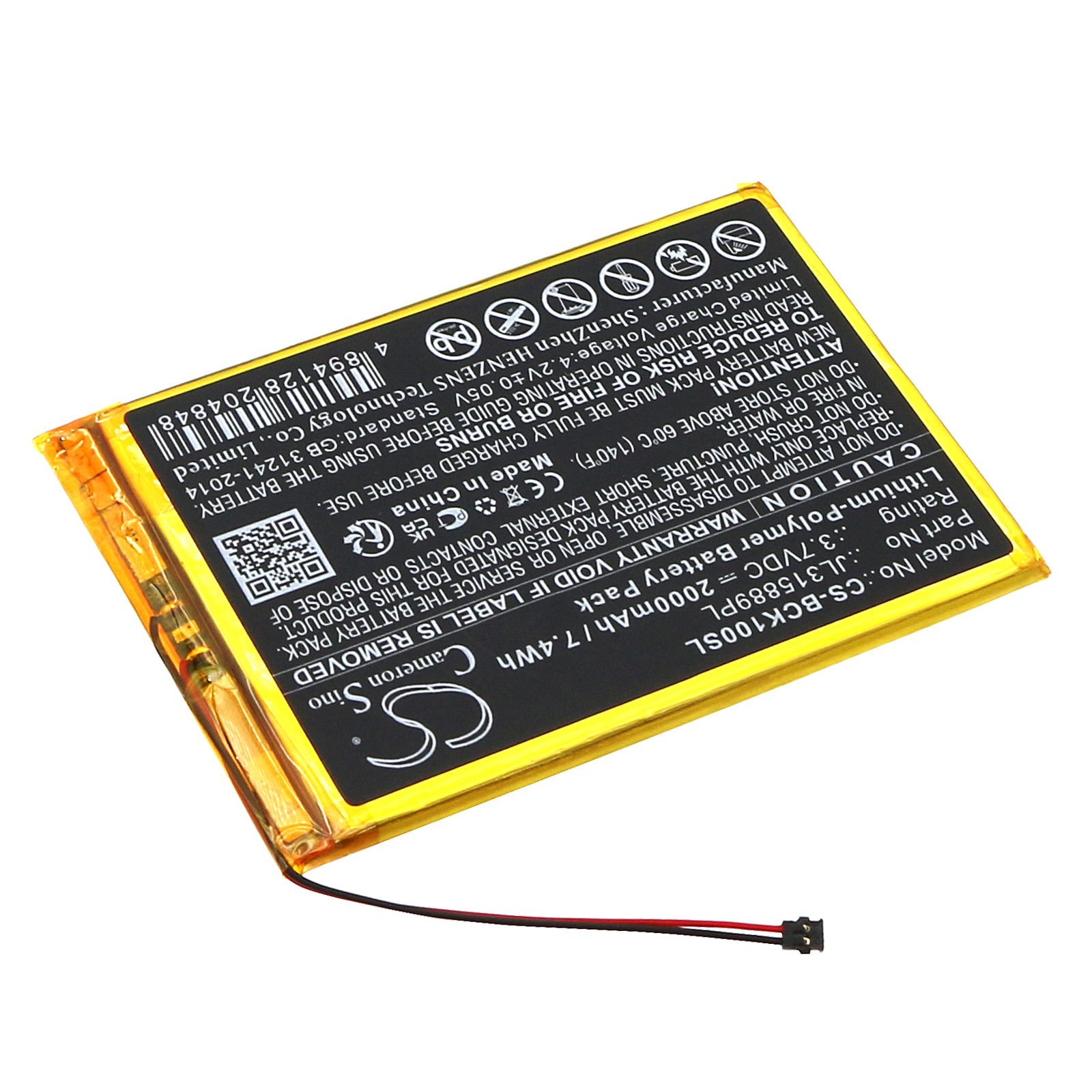 Bookeen CYBFT1F-BK Battery Replacement