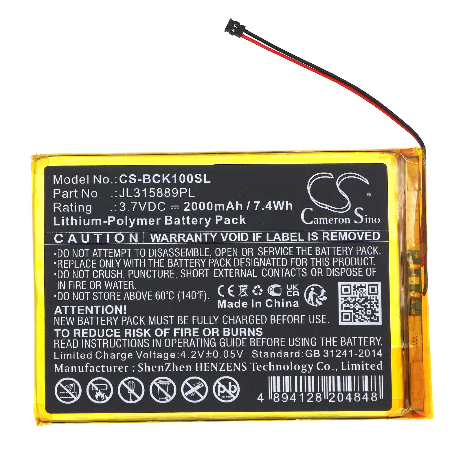 Bookeen CYBFT1F-BK Battery Replacement