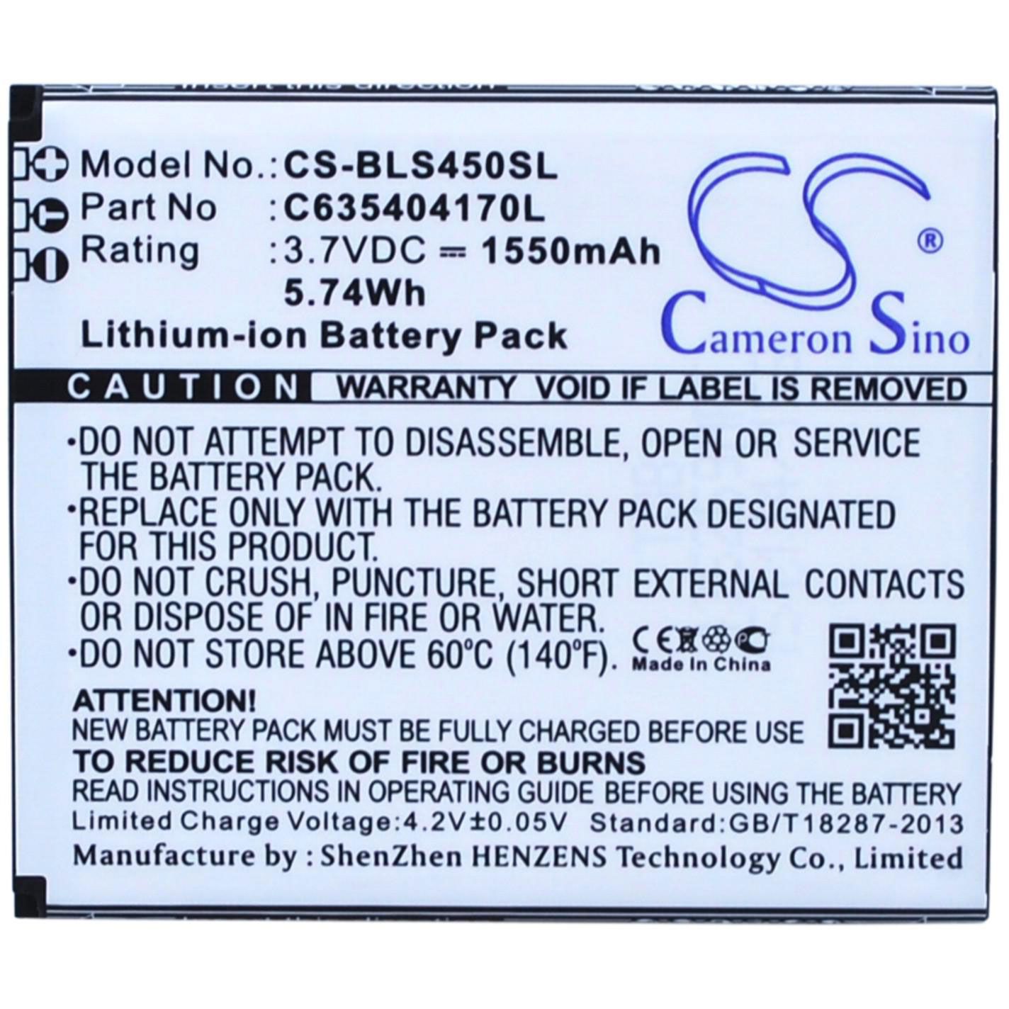 BLU S450 Battery Replacement