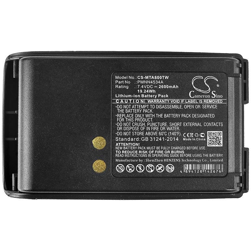 Motorola Mag One A8D Battery Replacement