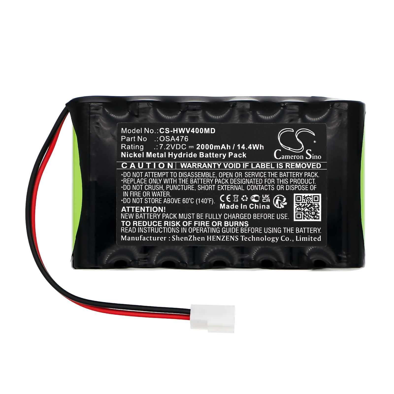 H-Wave OSA476 Battery Replacement