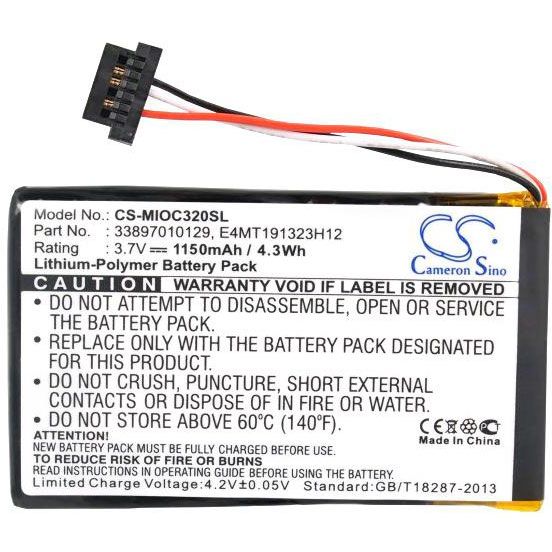 Mitac Mio C320 Battery Replacement
