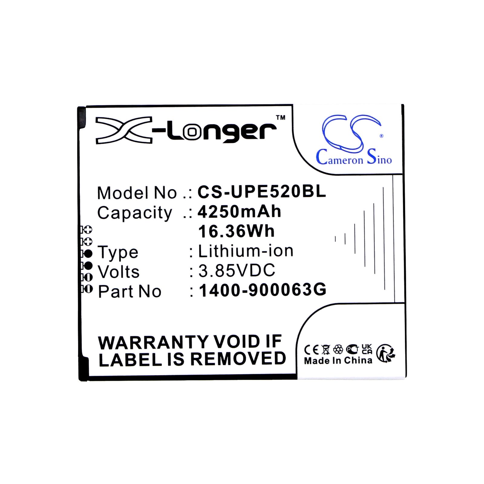 Unitech 1400-900063G Battery Replacement