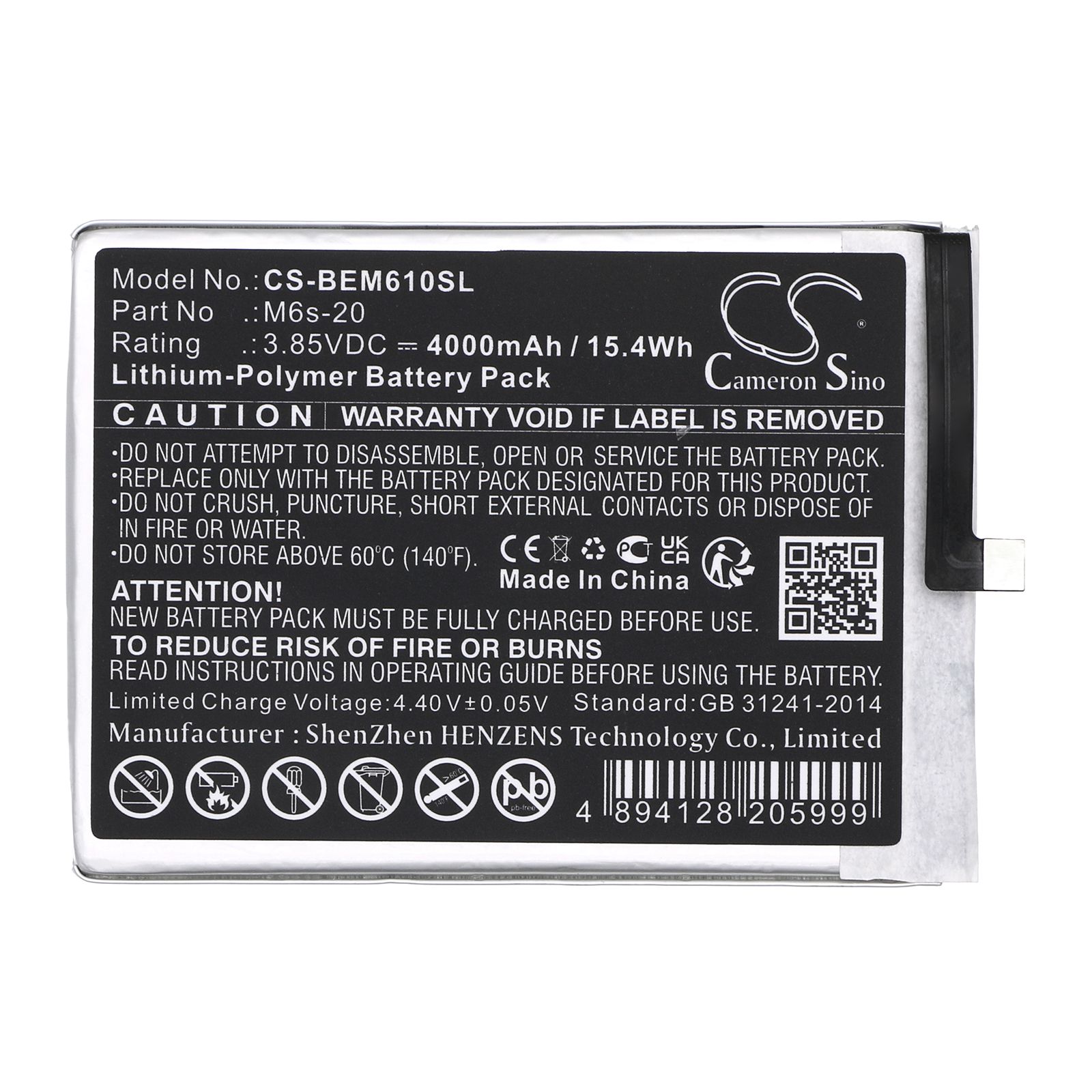 bea-fon M6s Battery Replacement