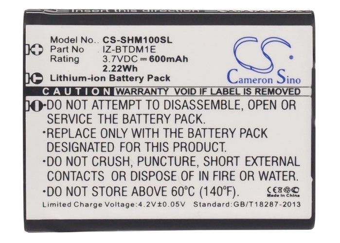 Sharp IG-DM1Z-W Battery Replacement