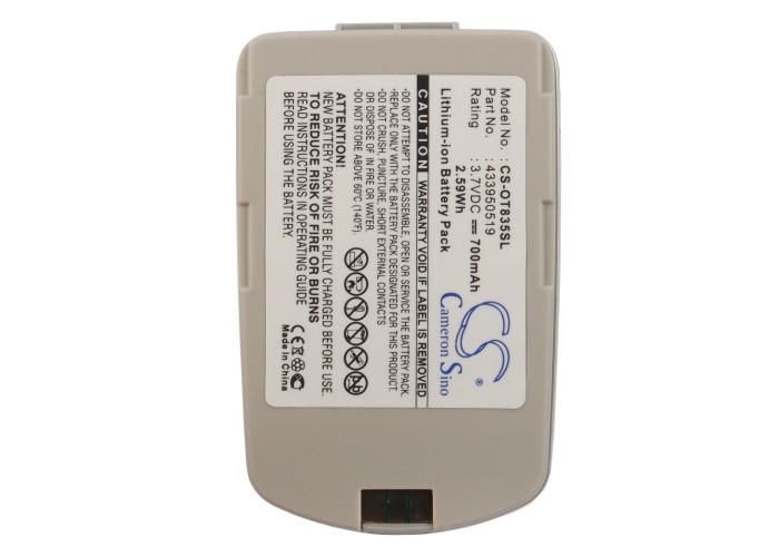 Alcatel O-T835 Battery Replacement
