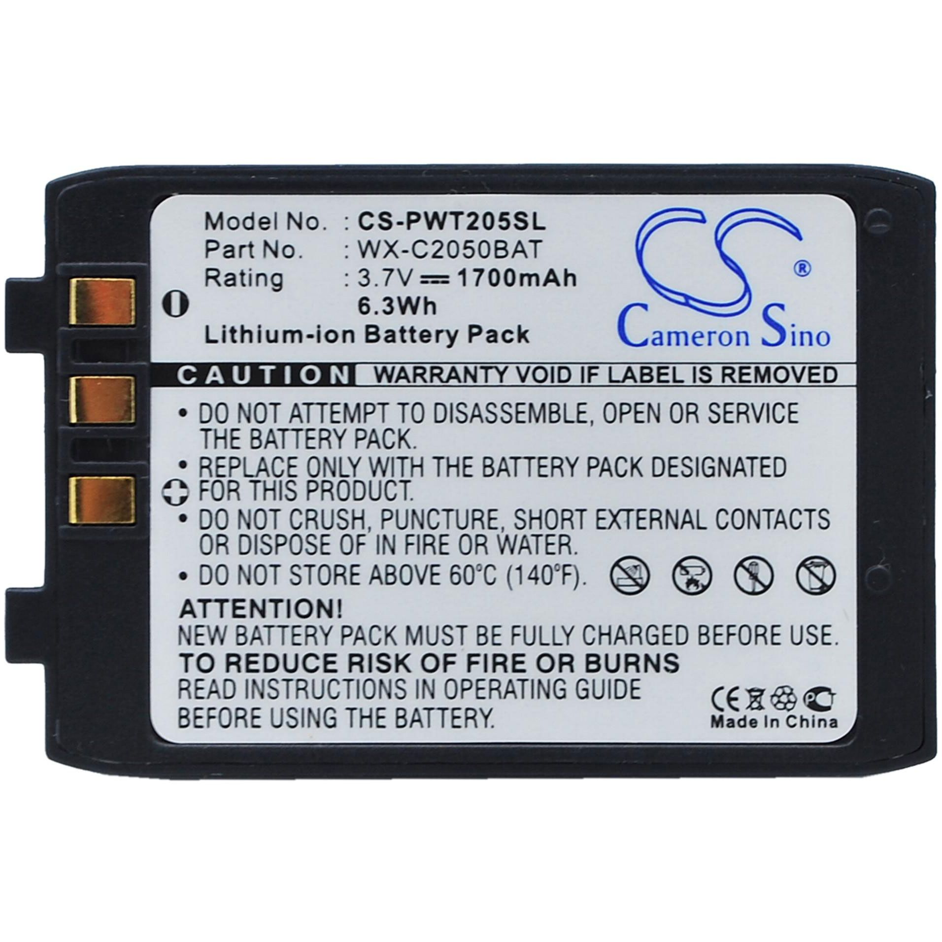 Panasonic WX-CT2050 Battery Replacement