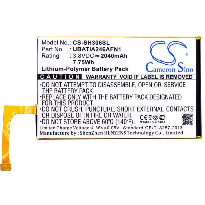 Sharp 306SH Battery Replacement