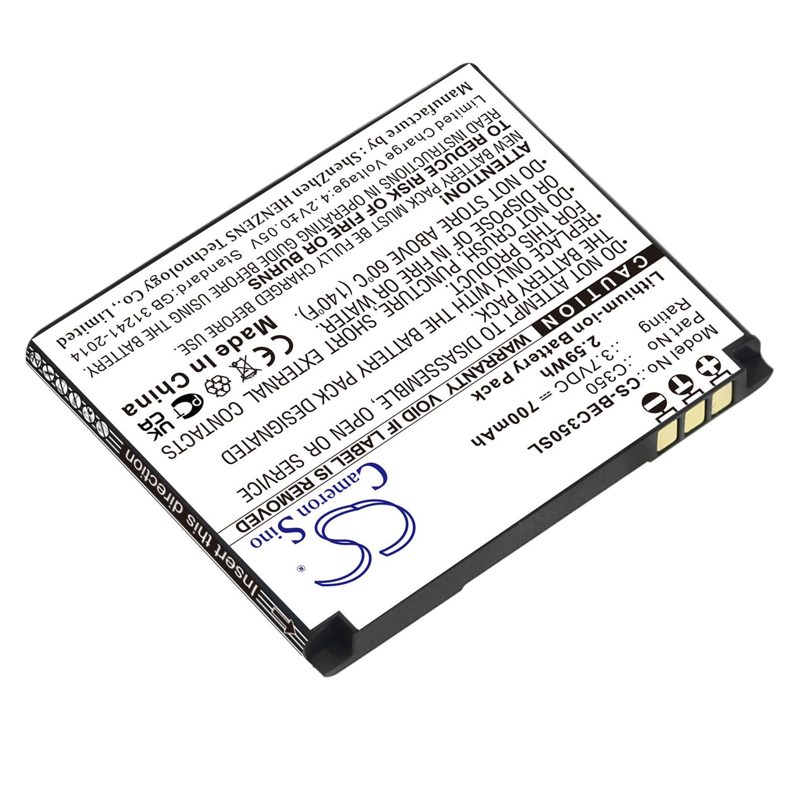 bea-fon C350 Battery Replacement