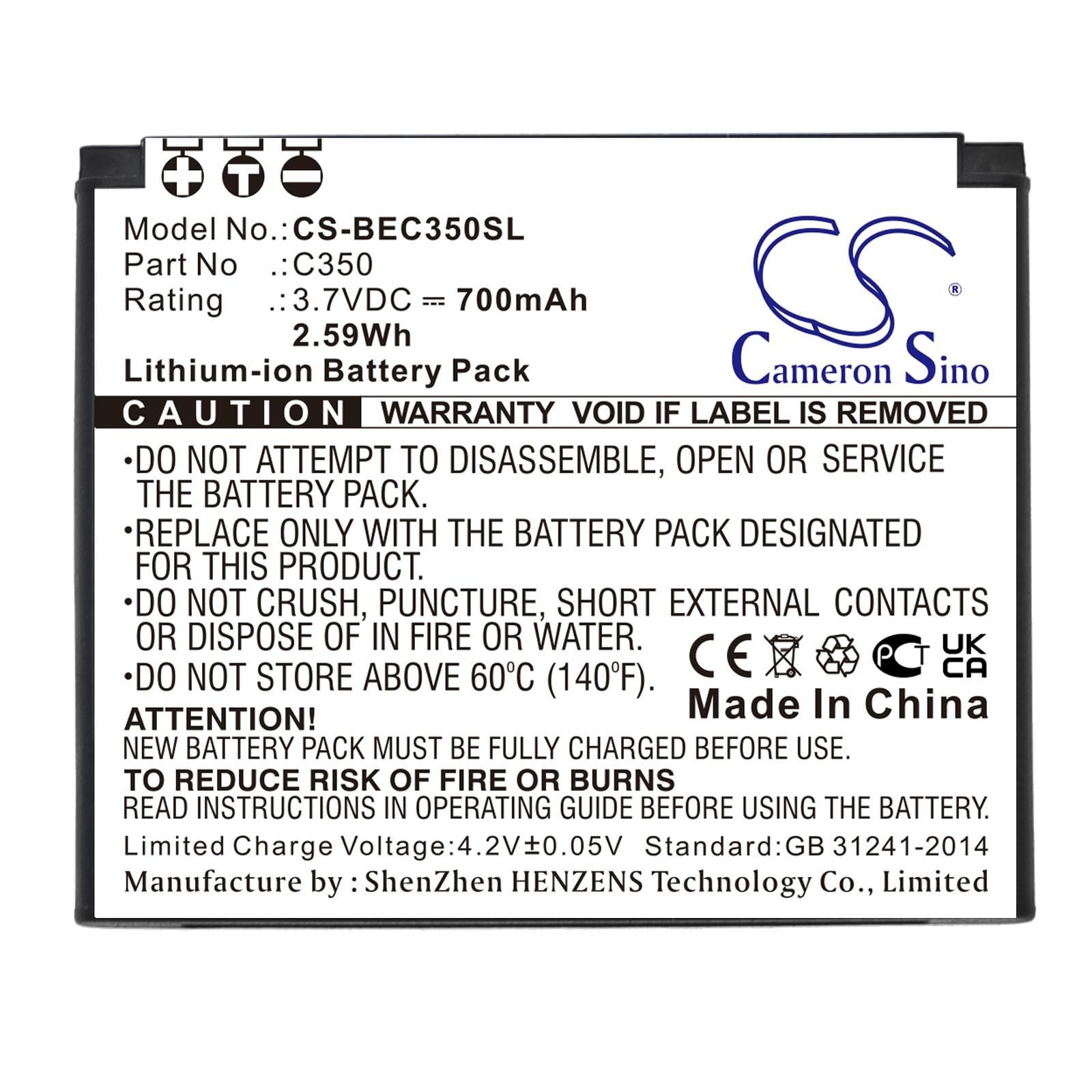bea-fon C350 Battery Replacement