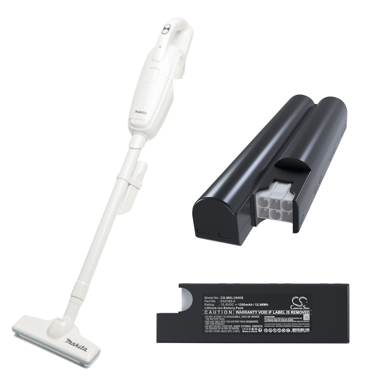 Makita 632C65-0 Battery Replacement