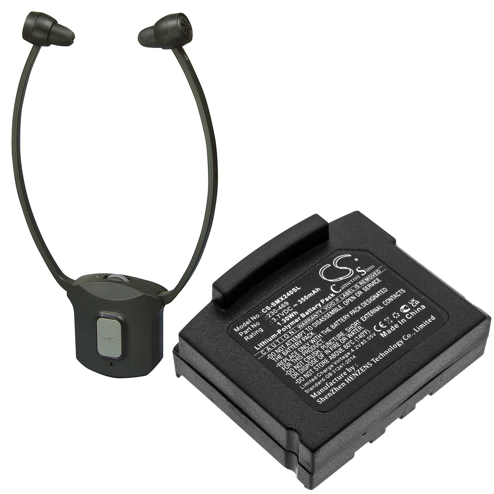 Unisar DH900 TV Listening Battery Replacement