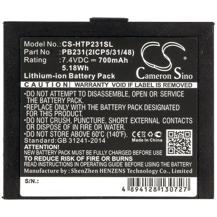 HiTi PB231(2ICP5/31/48) Battery Replacement
