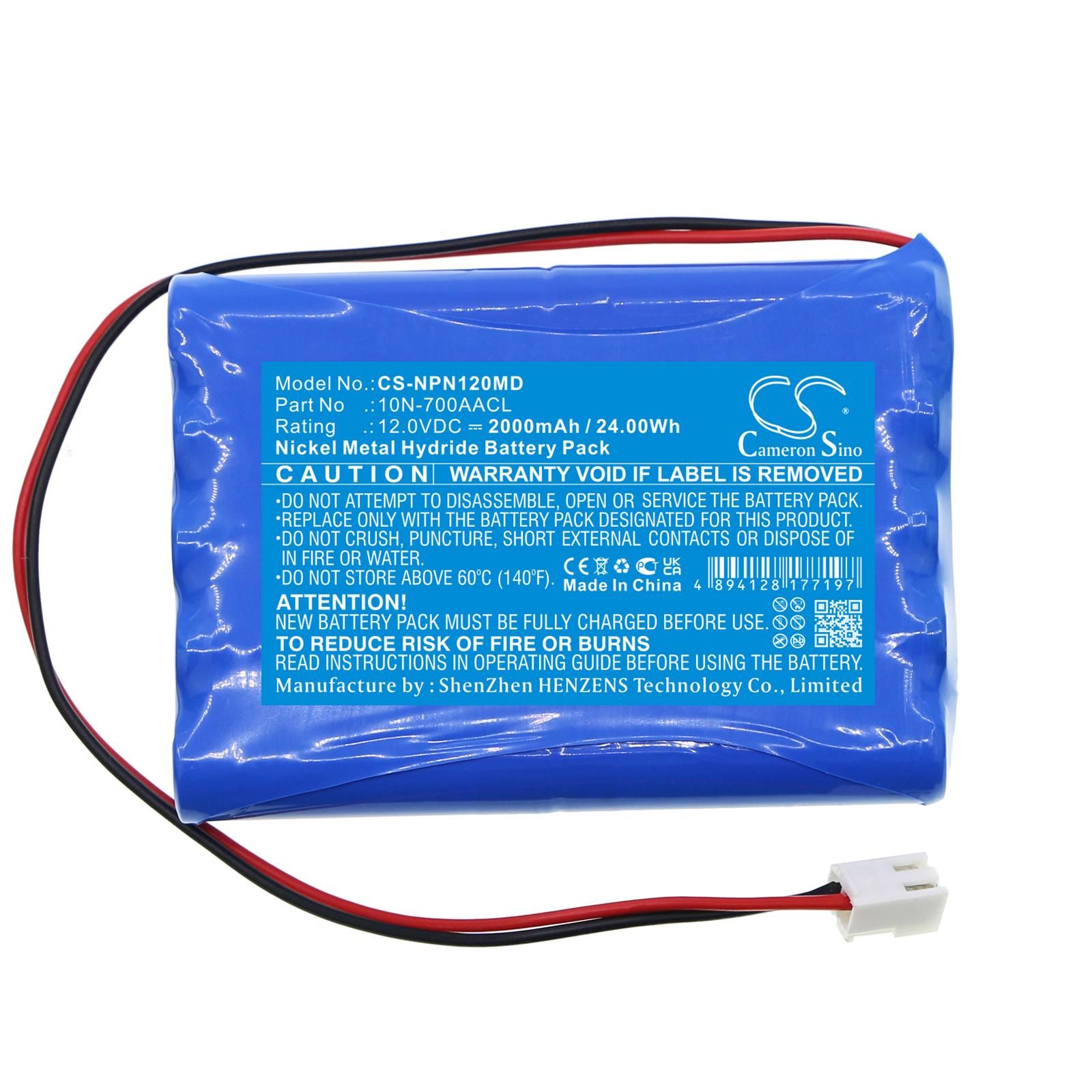 Nipro 10N-700AACL Battery Replacement
