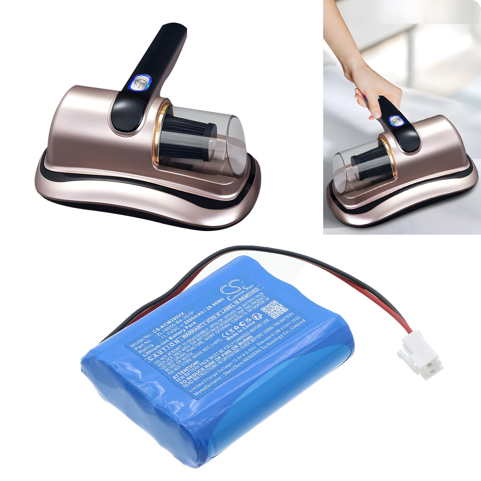 Konka ZL18650-B4-3S1P Battery Replacement