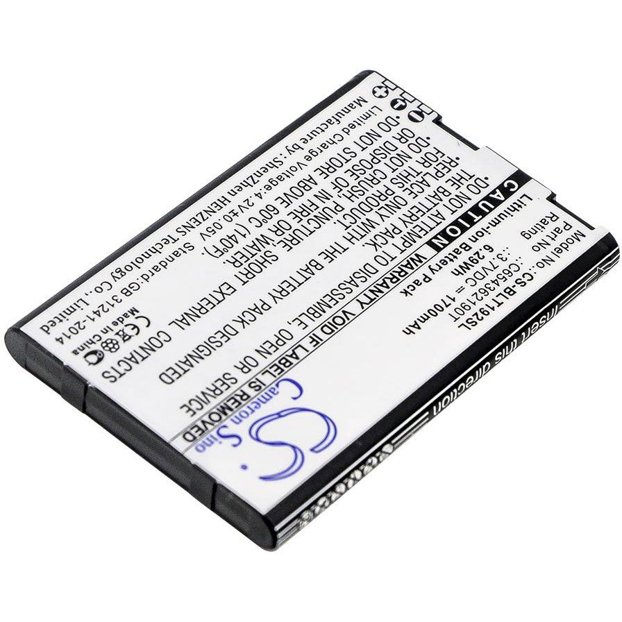 BLU Tank Li Battery Replacement