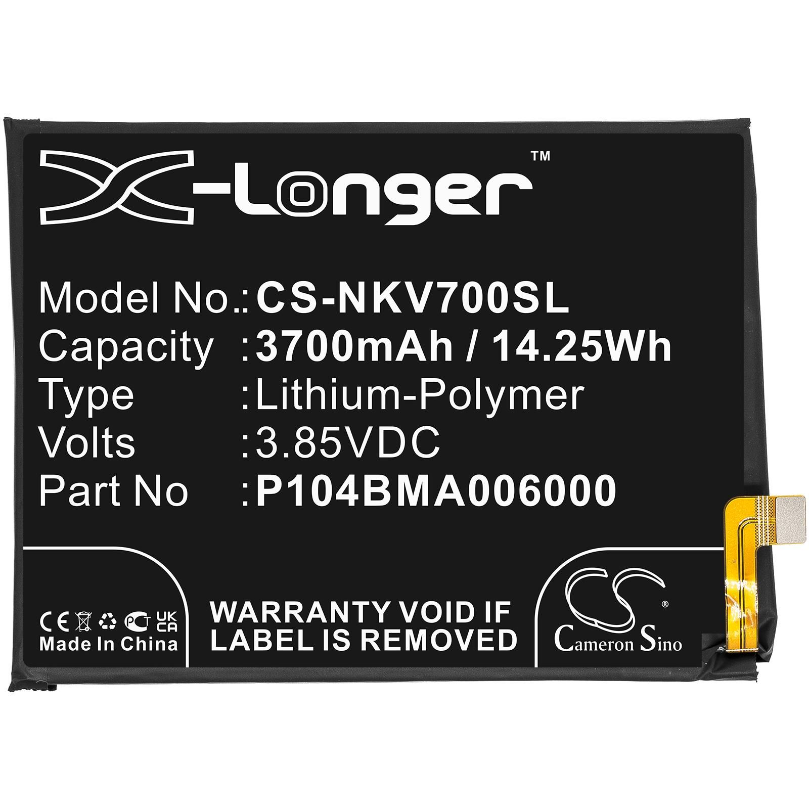 Nokia TA-1323 Battery Replacement