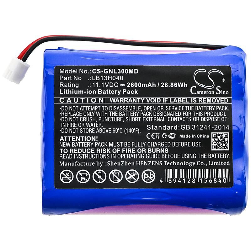 General Meditech LB13H040 Battery Replacement