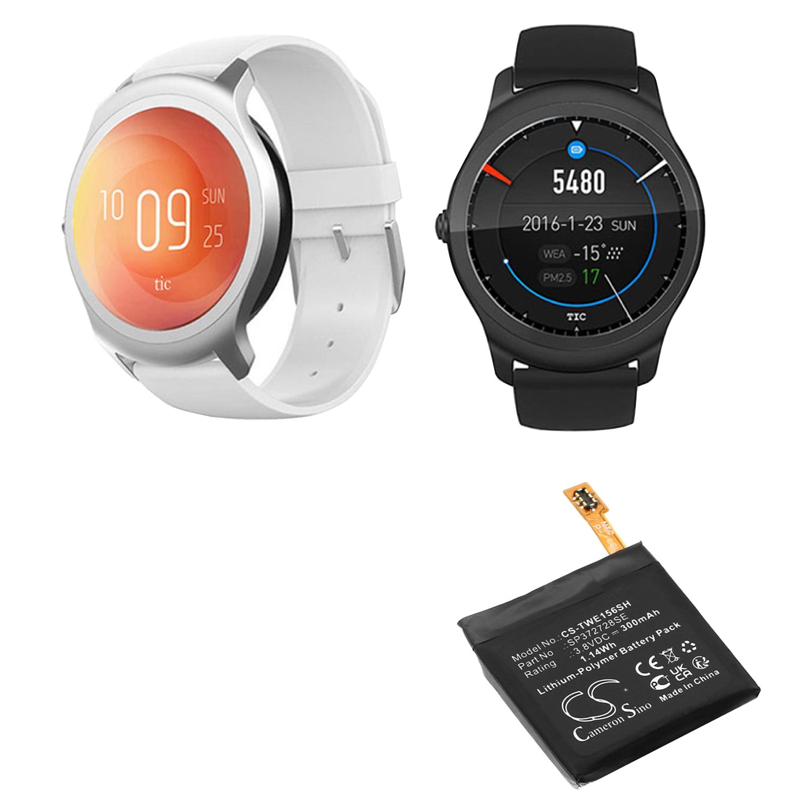 Mobvoi TicWatch 2 Battery Replacement
