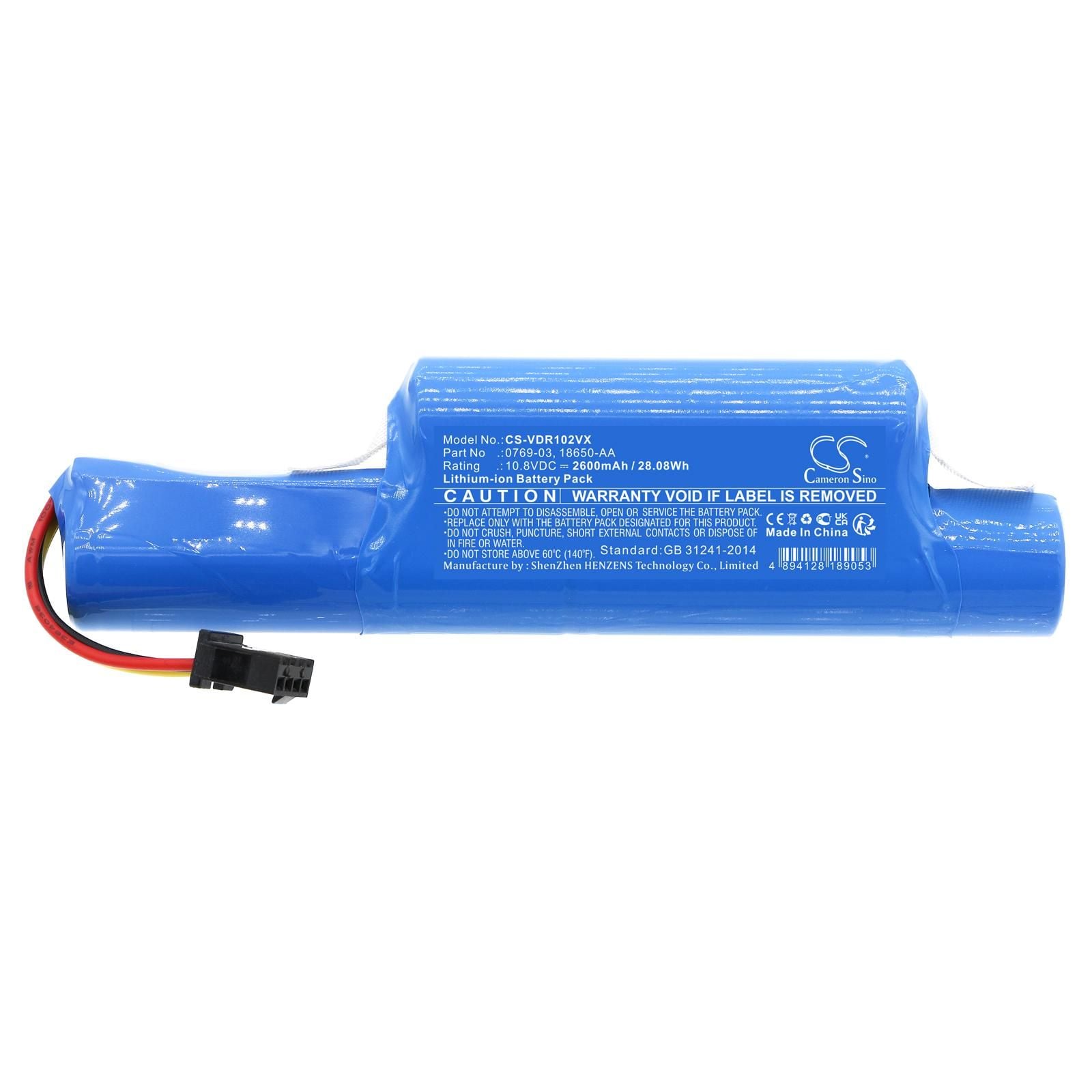 Vileda VR 102 Battery Replacement