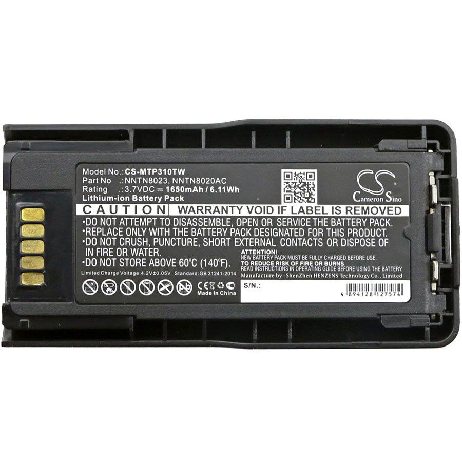 Motorola MTP3250 Battery Replacement