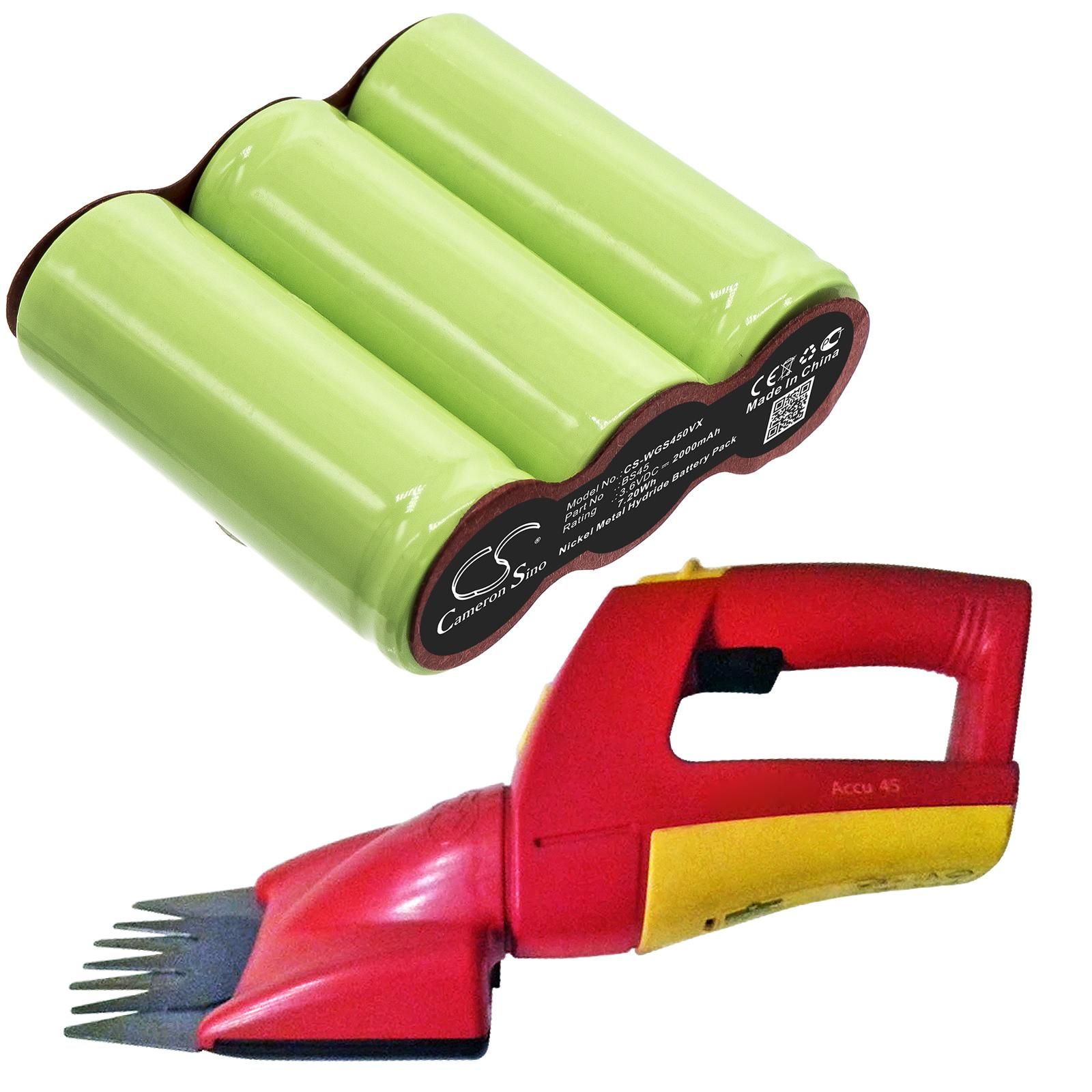 WOLF-Garten Rasenschere Battery Replacement
