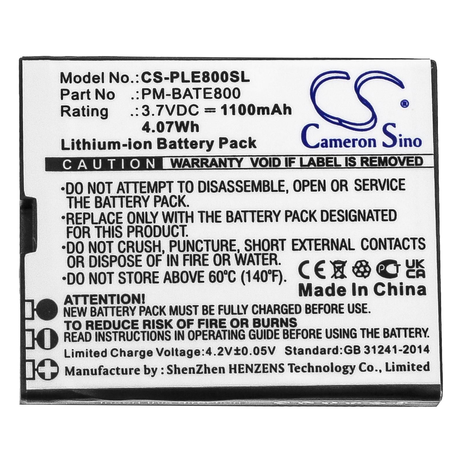 Plum E800 Battery Replacement