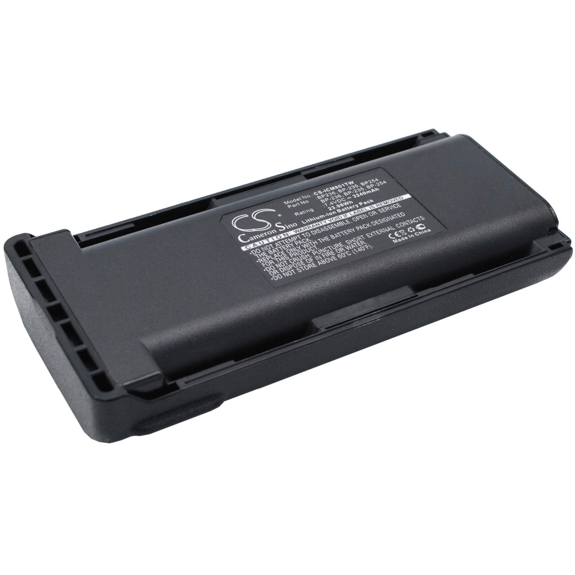 Icom BP-236 Battery Replacement