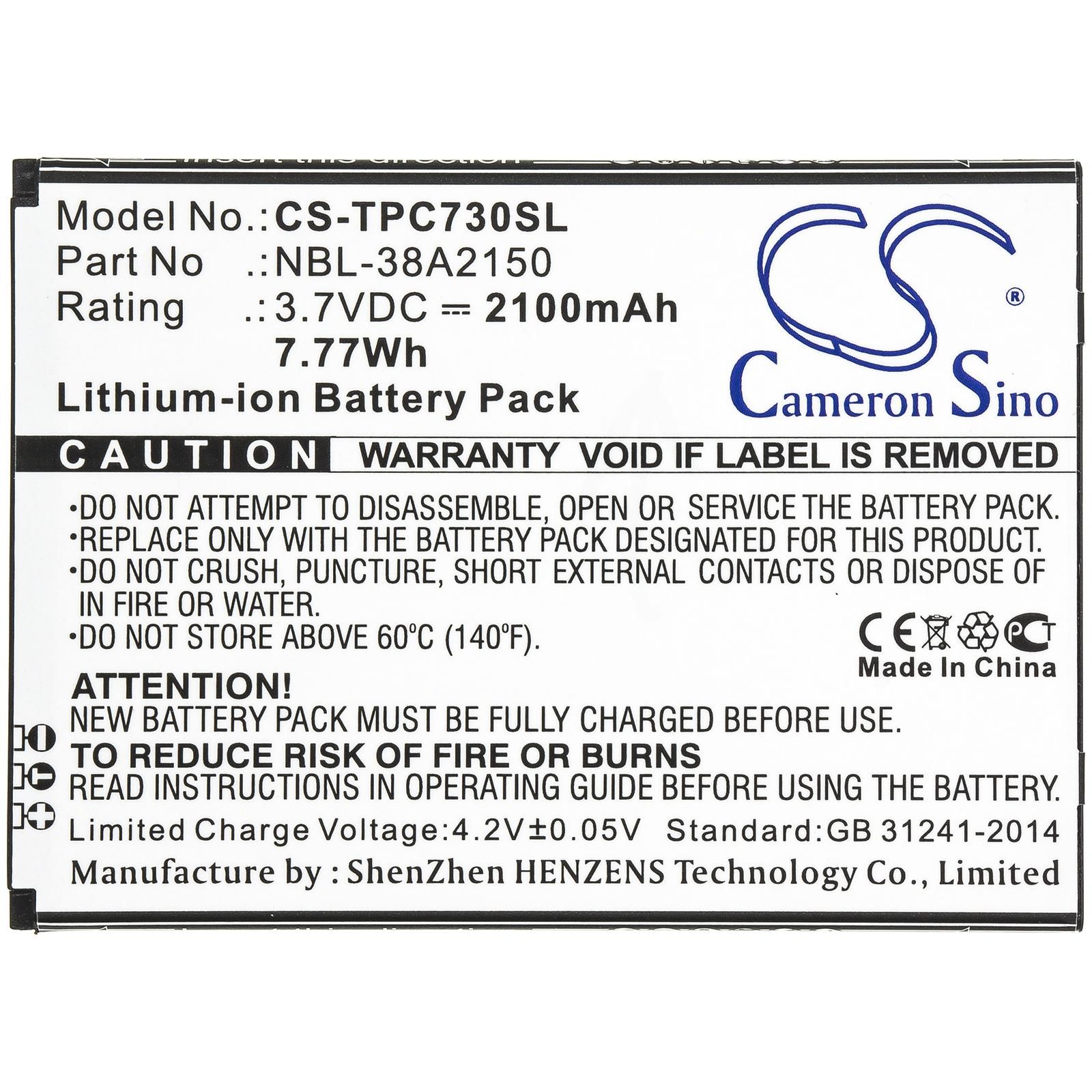 TP-Link NBL-38A2150 Battery Replacement