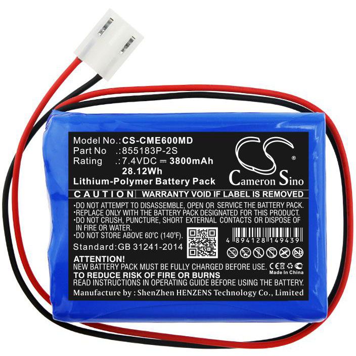 Contec ECG-600G Battery Replacement
