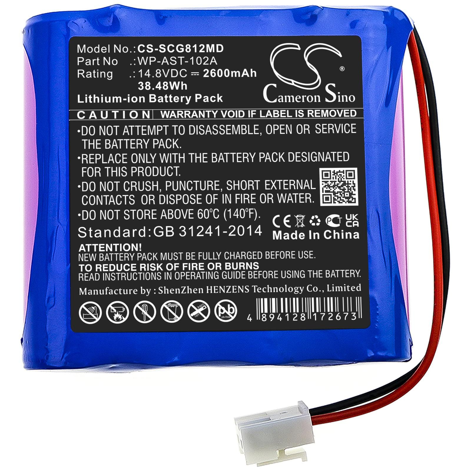 Osen WP-AST-102A Battery Replacement