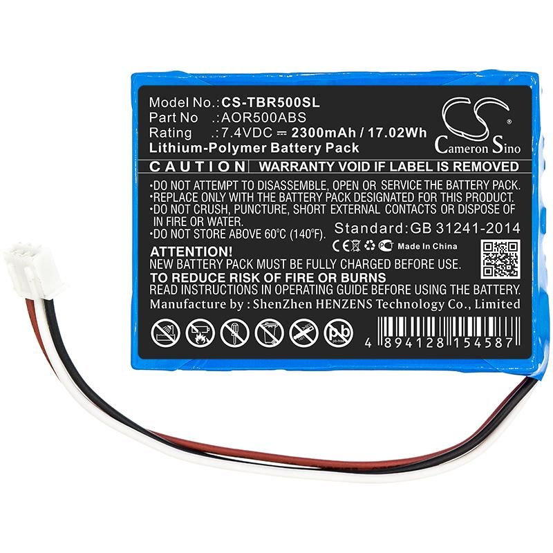 TriBrer AOR500ABS Battery Replacement