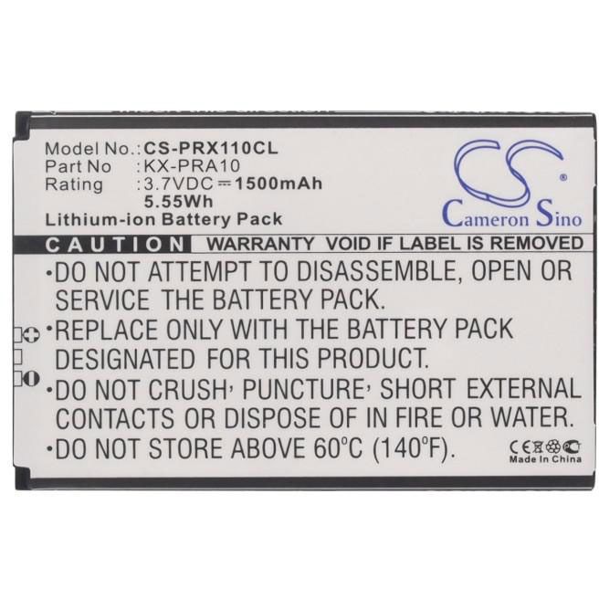 Panasonic KX-PRX120GW Battery Replacement