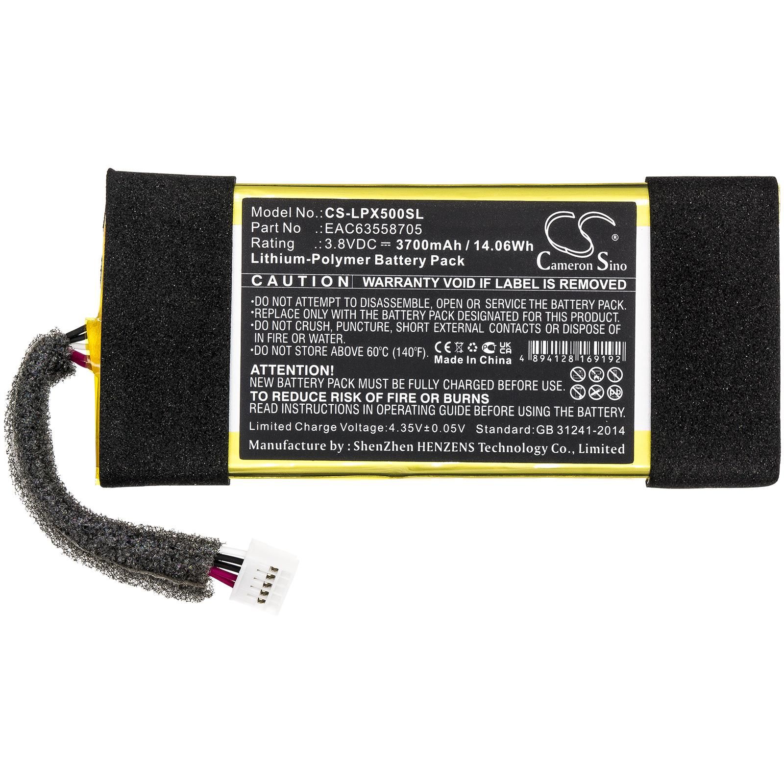 LG XBOOM Go PL5 Battery Replacement