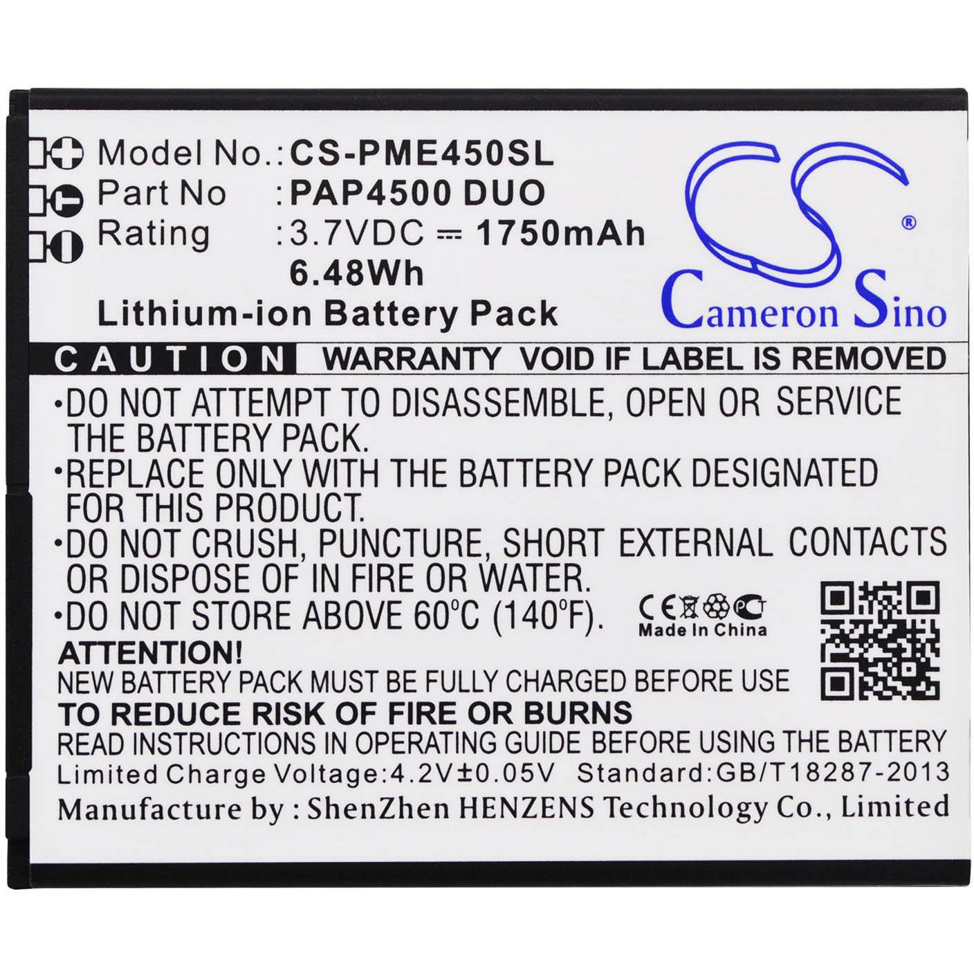 Prestigio MultiPhone 4500 Duo Battery Replacement