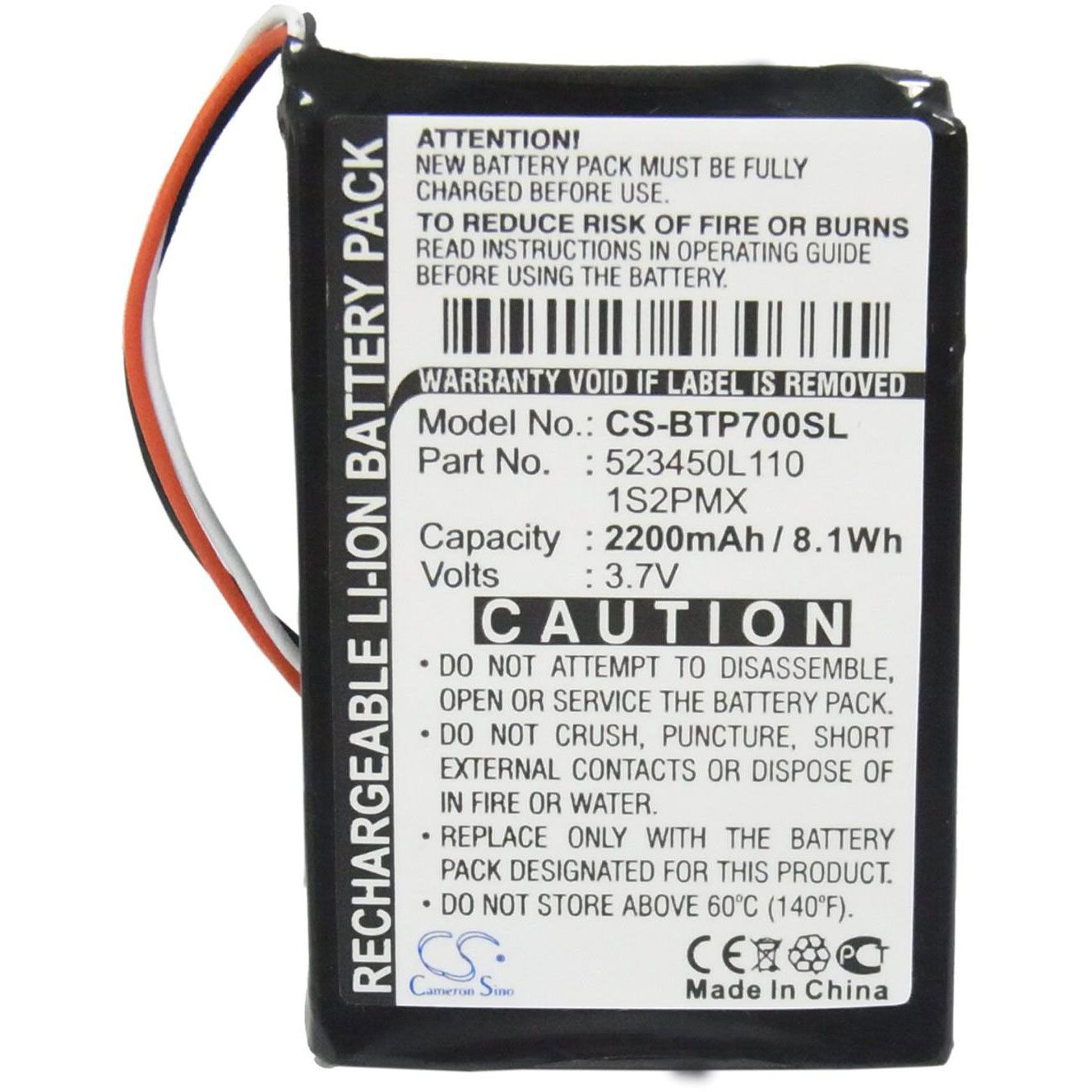 Blaupunkt 1S2PMX Battery Replacement