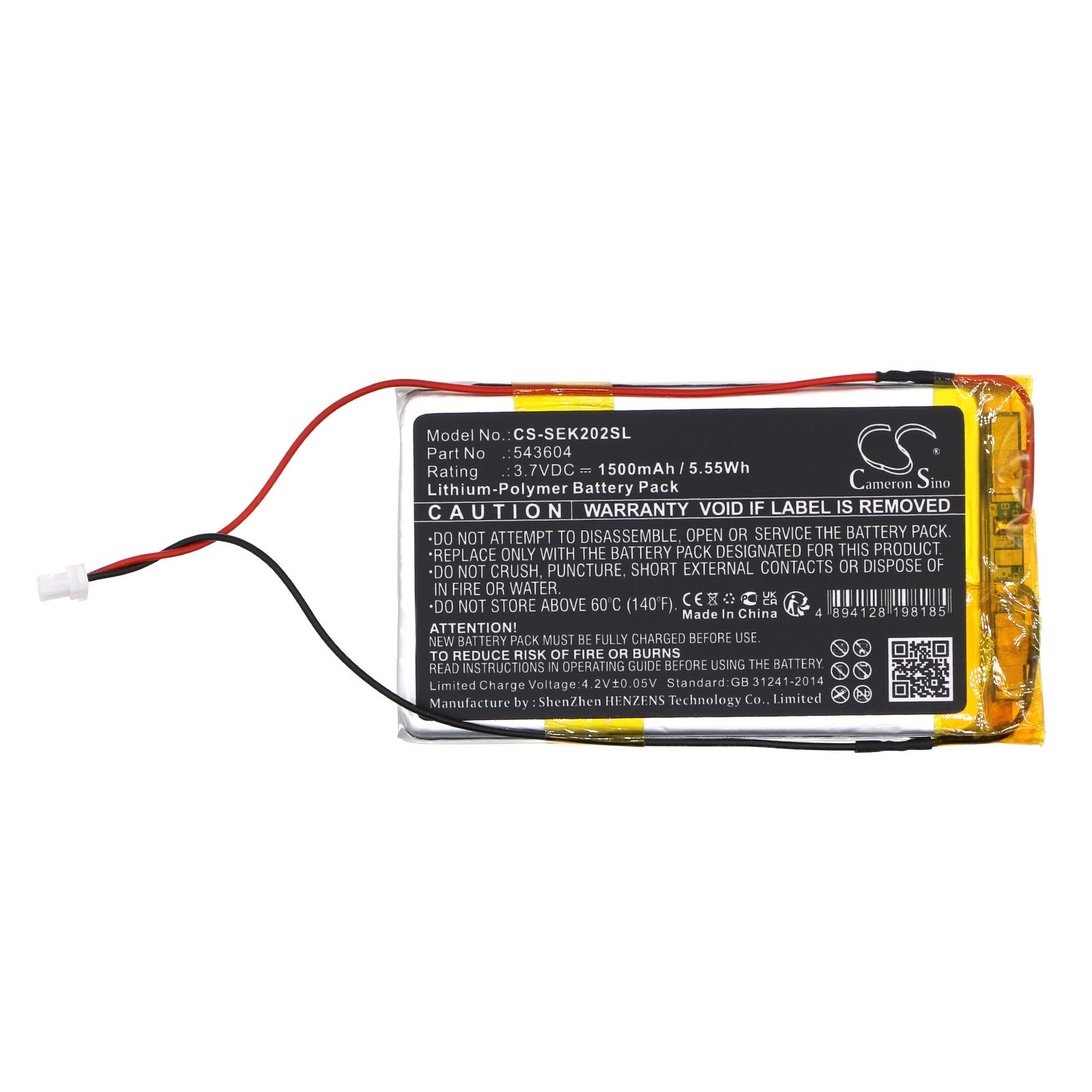Sennheiser 19082102-1 Battery Replacement