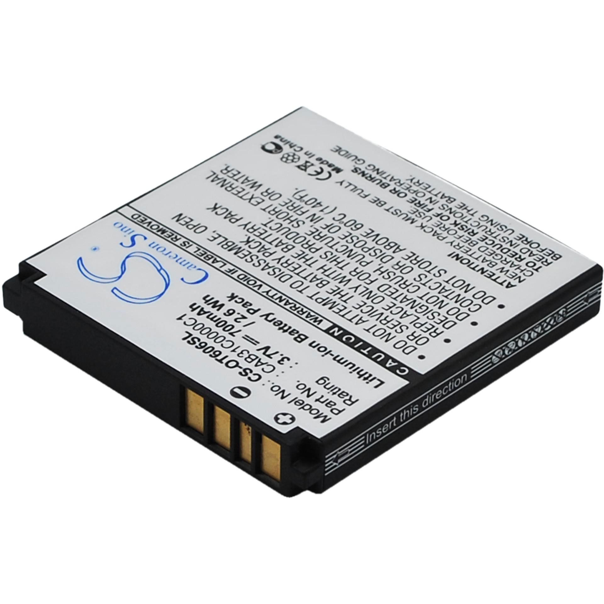 Alcatel OT-606 Battery Replacement