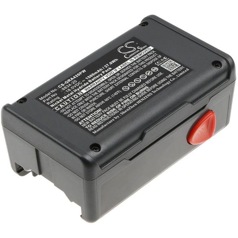 Gardena Turbotrimmer SmallCut 300 Accu Battery Replacement