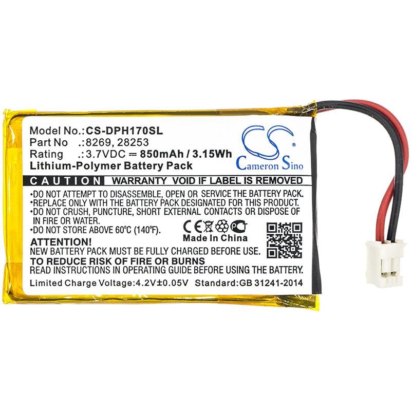 Marmitek VDP210BP Battery Replacement