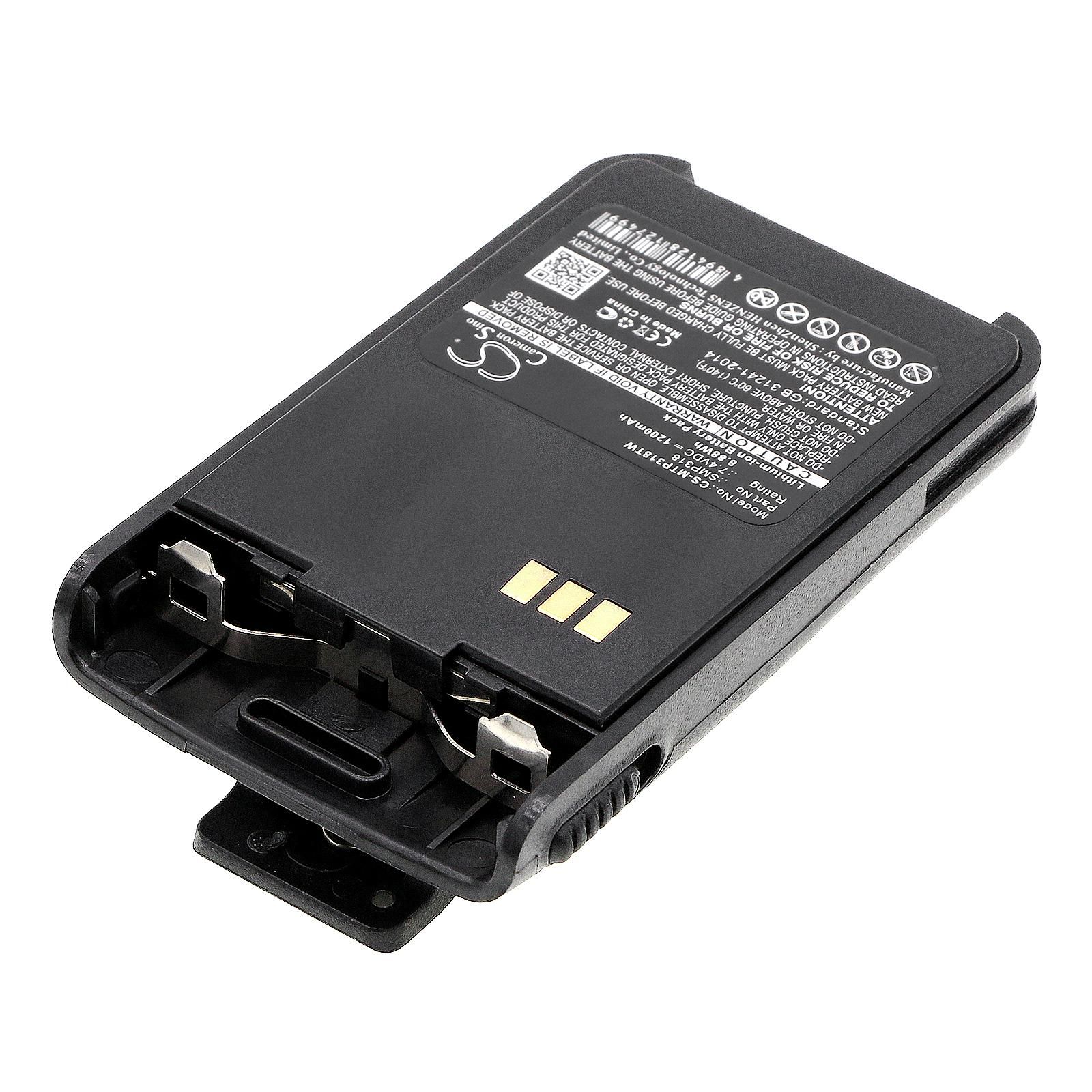 Motorola SMP-318 Battery Replacement