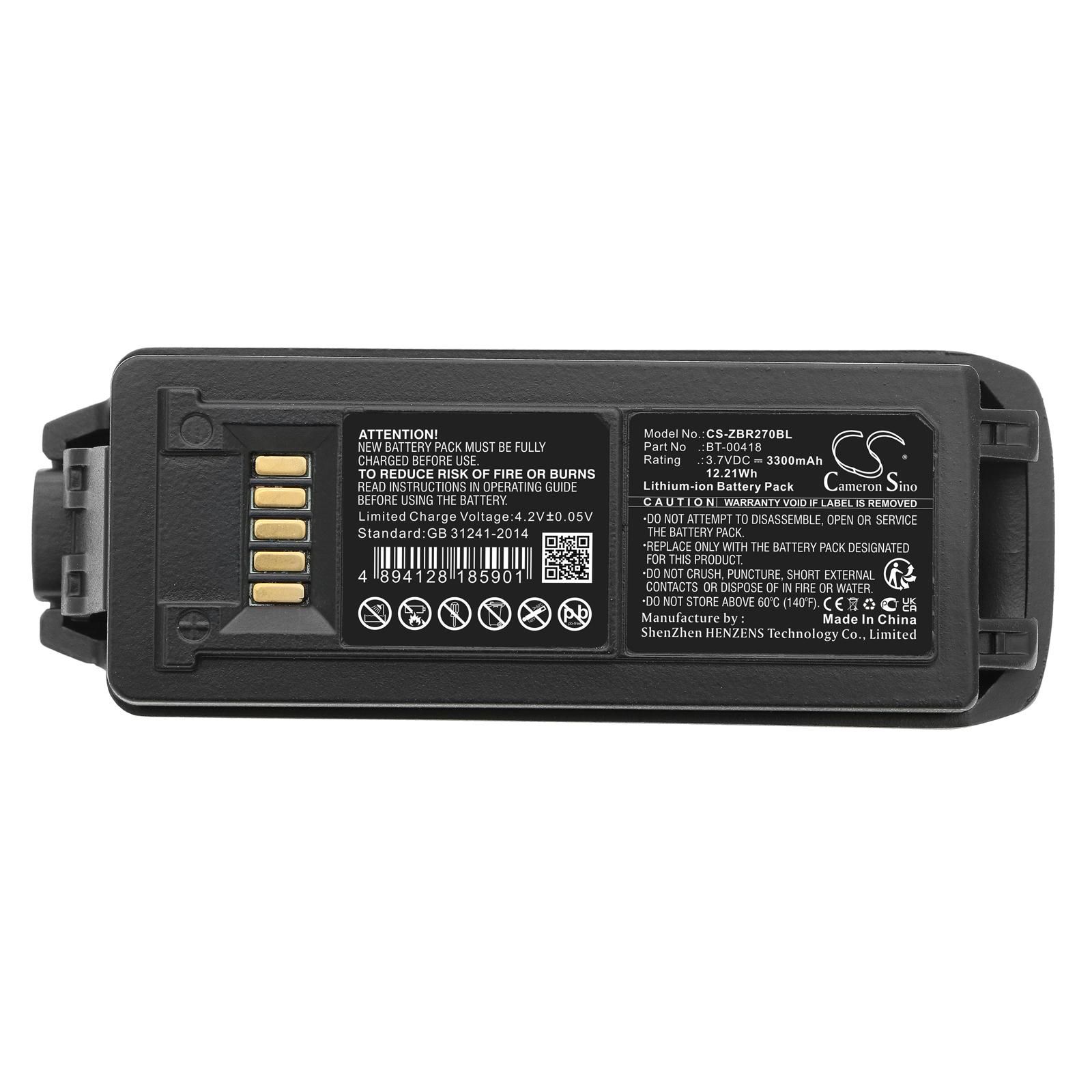 Zebra BTRY-MC2X-35MA-0 Battery Replacement