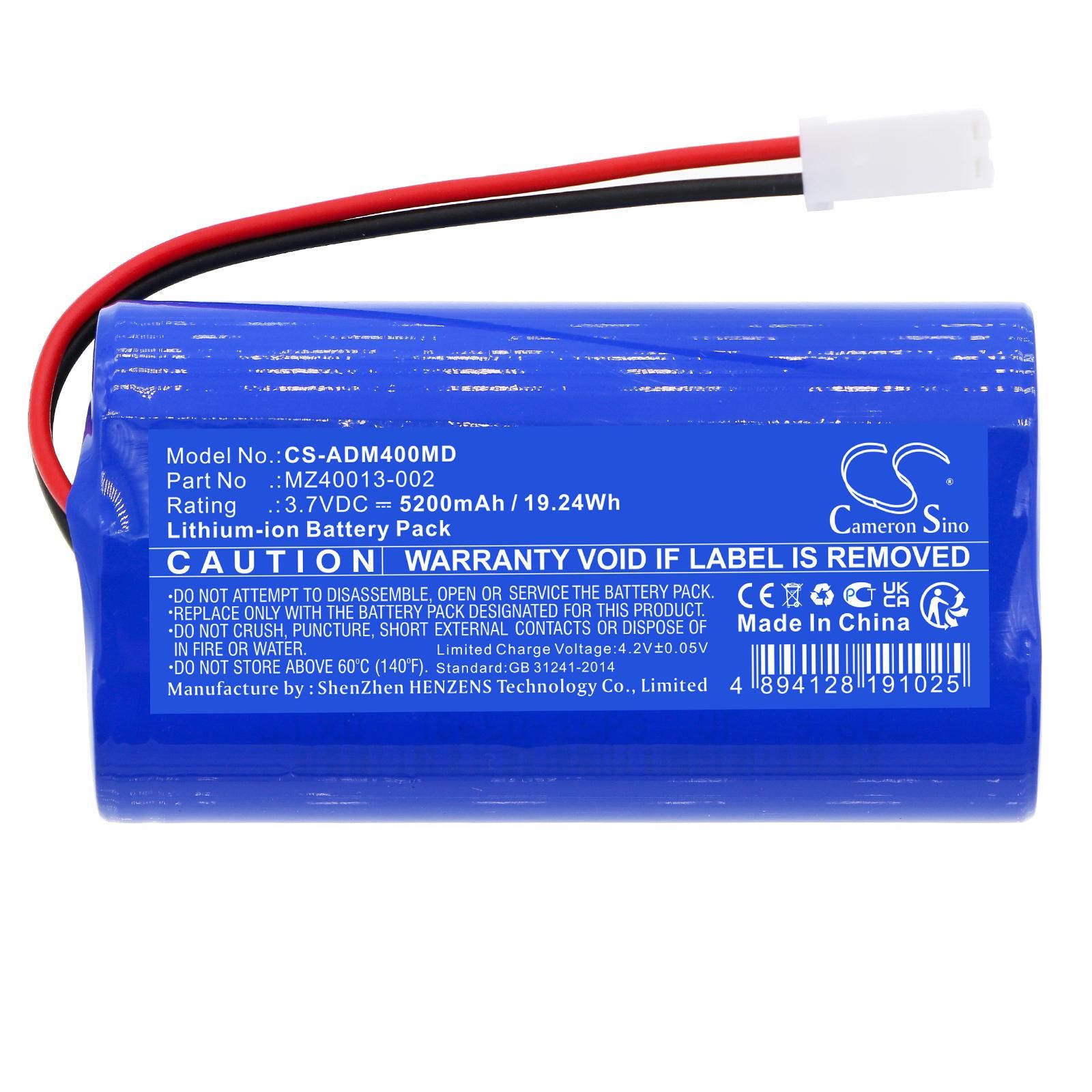 ADE MZ40013-002 Battery Replacement