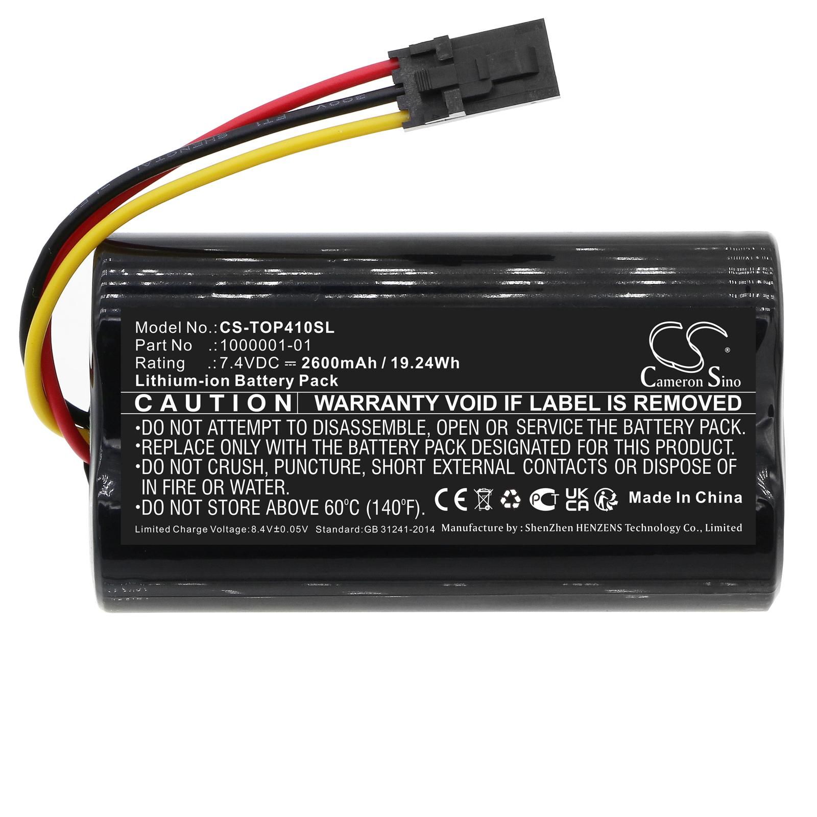 Topcon TPSWT41 Battery Replacement