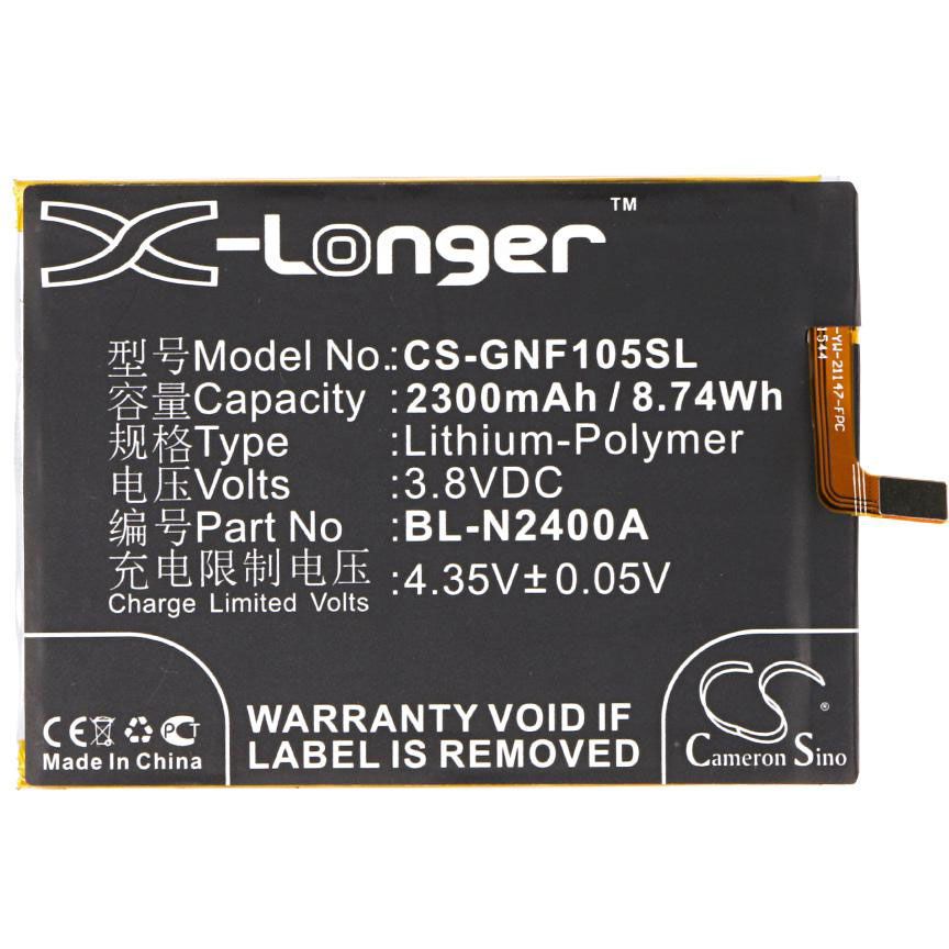 Gionee F105 Dual SIM Battery Replacement
