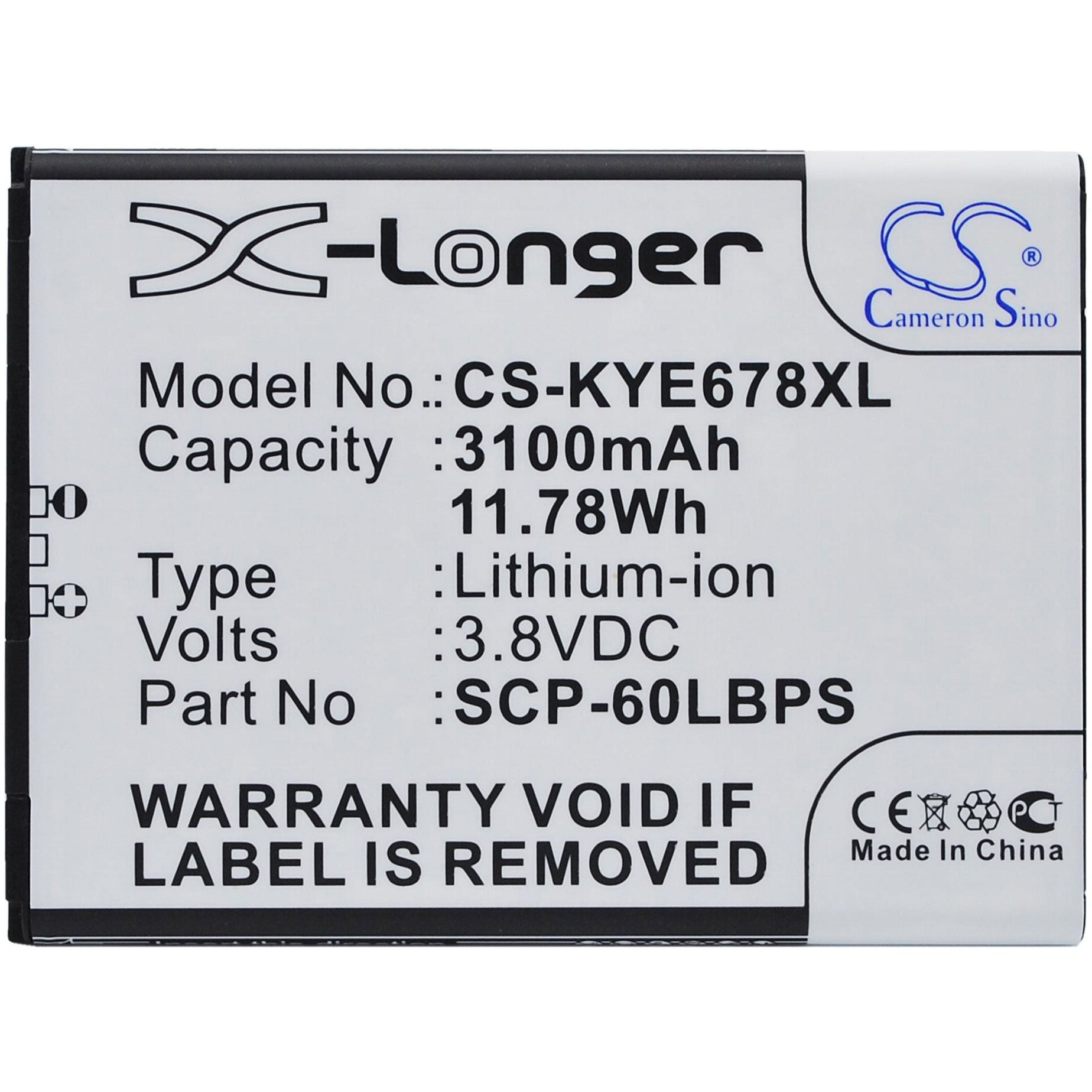 Kyocera E6560 Battery Replacement